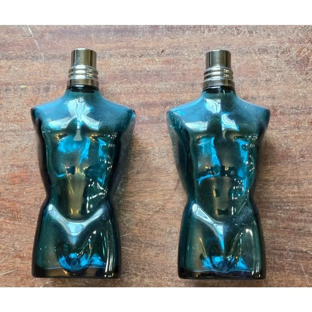 Jean Paul Gauler Vtg Male Torso Bottles 6.25